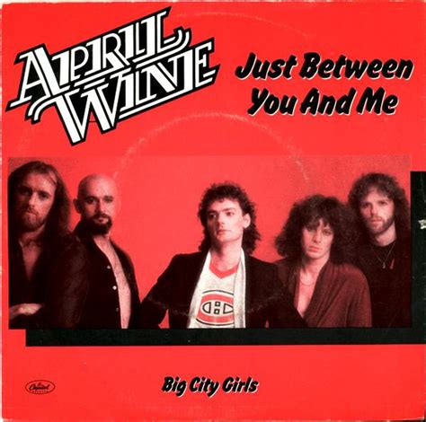 april wine just between you and me